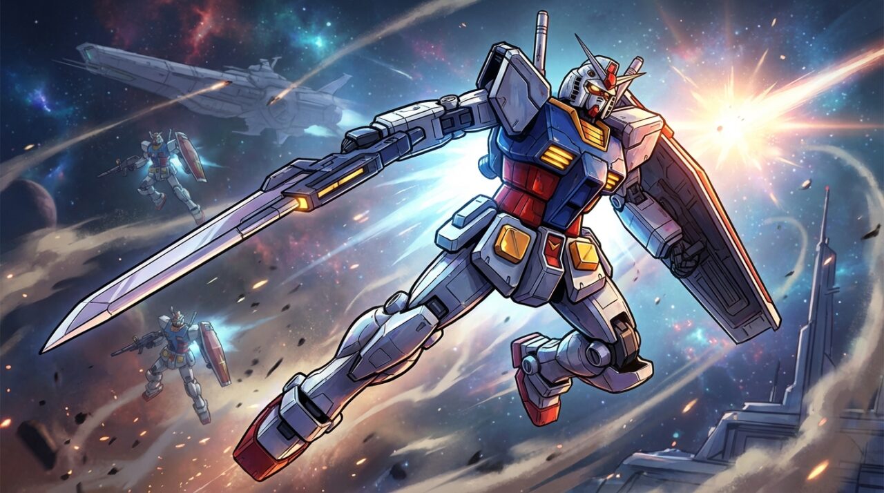 scopri la storia epica di gundam, la saga mecha più famosa al mondo, con una guida completa ai mobile suit e alle loro battaglie leggendarie.