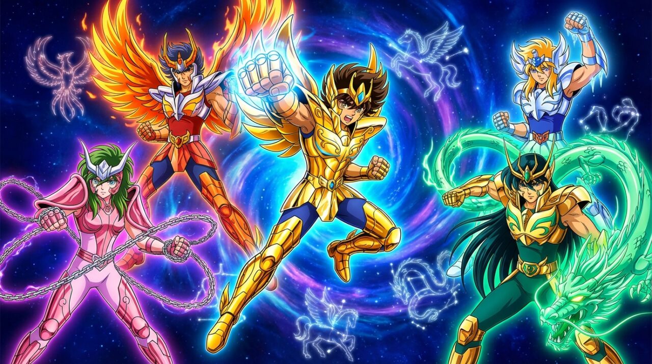 scopri tutto su saint seiya (i cavalieri dello zodiaco): armature leggendarie, potere del cosmo e epiche battaglie. una guida completa per gli appassionati della saga.